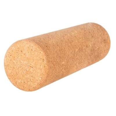 Korkowy wałek do masażu mięśniowo-powięziowego o dużej twardości - 33 cm (Easy Yoga Cork Roller)