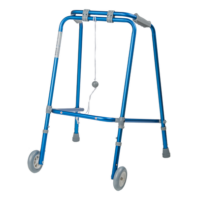 ULTRA-LEKKI Balkonik aluminiowy składany Z KÓŁKAMI (z kulką)