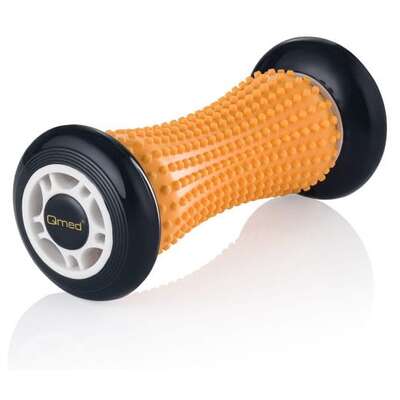 Wałek rehabilitacyjny do masażu z wypustkami - rozluźnienie napiętych mięśni, zwiększenie mobilności stawów, masaż stóp (Massage Roller Qmed)