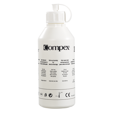 Żel przewodzący do elektrostymulacji - żel do elektrod ECG/TENS i Motor Point Pena - wysoka przewodność, łatwa aplikacja (Compex Universal Gel)