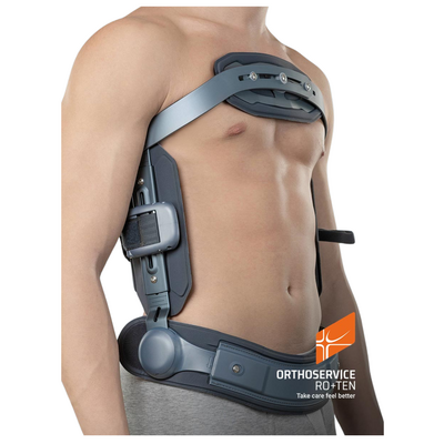 Gorset ortopedyczny typ Jewetta - lekka rama ze stopu aluminium, teleskopowy system regulacji, miękka wyściółka z pianki PE - Orthoservice (E-Stab)