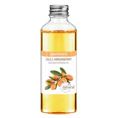 Olejek arganowy do pielęgnacji skóry i włosów - regeneruje naskórek, redukuje blizny i przebarwienia, wygładza włosy - SportRecord