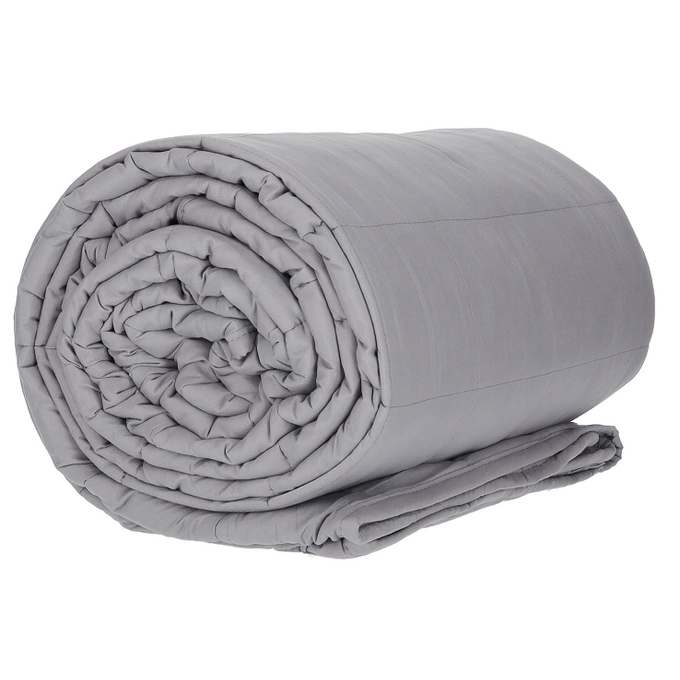 Kołdra obciążeniowa - koc sensoryczny dla dzieci i dorosłych - 7-warstwowa kołdra antystresowa - hipoalergiczne wypełnienie - 4Fizjo (Weighted Blanket)