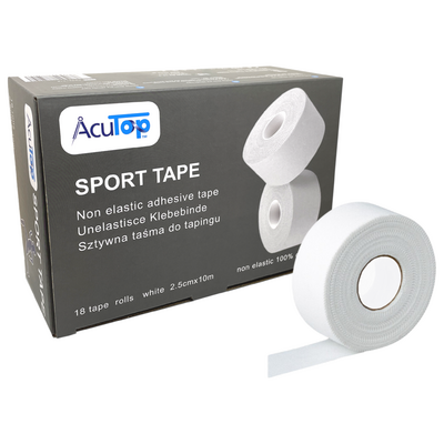 Taśma do tapingu sportowego - wodoodporna - sztywny tape  (AcuTop Sport Tape)