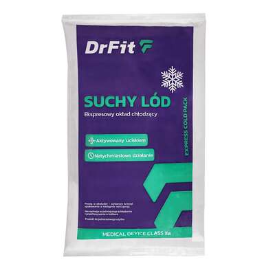 Lód w sprayu pomocny przy nagłych urazach i kontuzjach sportowych - spray chłodzący z mentolem - uśmierza ból, łagodzi obrzęk (DrFit Ice Spray) (1)