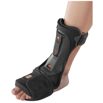 Orteza stawu skokowego do pozycji nocnej - wsparcie stopy i kostki podczas snu - duży zakres regulacji, miękka wyściółka - Orthoservice (Malleonite)