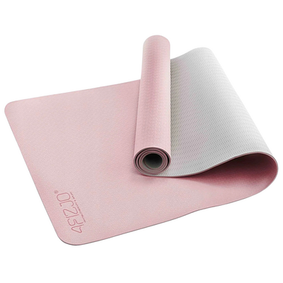 Dwustronna mata do jogi, pilatesu i fitnessu - antypoślizgowa mata gimnastyczna TPE - zwiększenie komfortu ćwiczeń (4Fizjo Yoga Mat)