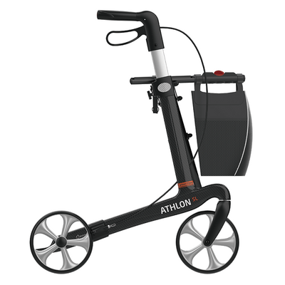 Rolator karbowany z włókna węglowego - podpórka o ultralekkiej konstrukcji - Rehasense (Athlon SL)