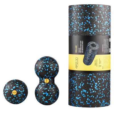 Profesjonalny zestaw do masażu 3w1 - roller + piłka + duoball (FSB Set Pro+)