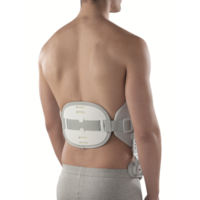 Gorset ortopedyczny typ Jewetta - orteza piersiowo-lędźwiowa- lekka, aluminiowa rama, duży zakres regulacji - Orthoservice (Stabil-T)