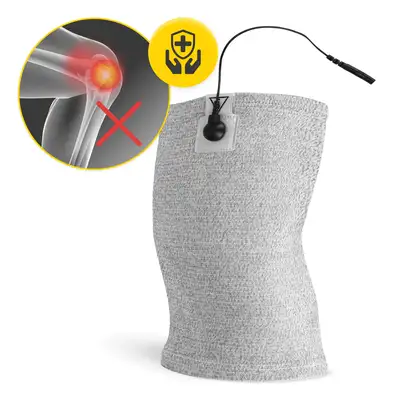 Opaska przewodząca do elektrostymulacji kolana - łagodzenie bólu, niwelowanie obrzęku, poprawa mobilności stawu kolanowego (4Fizjo Conductive Knee Brace)