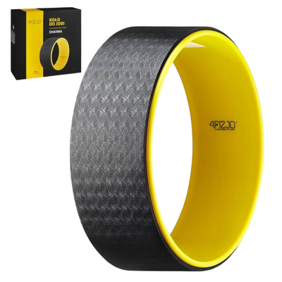 Koło do jogi, stretchingu i rehabilitacji XXL - poprawa mobilności ciała, zwiększenie elastyczności mięśni - 4Fizjo (Yoga Wheel XXL)