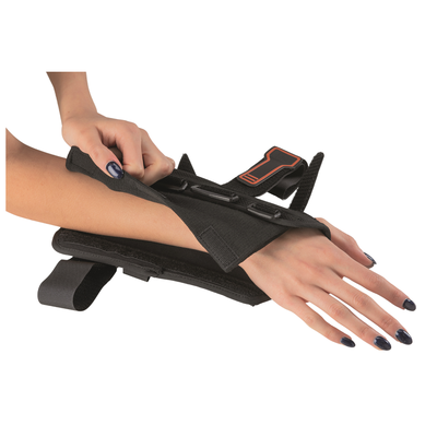 Długa orteza nadgarstka, otwarta, ze sztywną formowalną szyną (PolFIT 21)