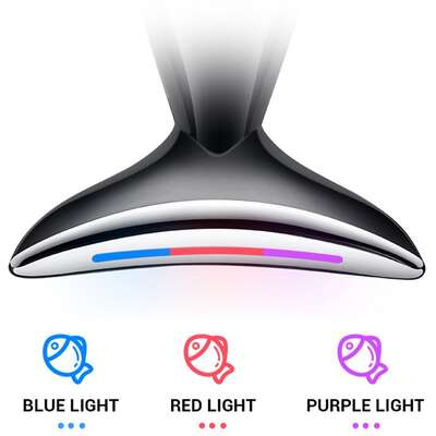 Masażer do ujędrnienia twarzy i szyi - ultradźwiękowe urządzenie poprawiające wygląd skóry (24427)