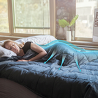 Kołdra obciążeniowa - koc sensoryczny dla dzieci i dorosłych - 7-warstwowa kołdra antystresowa - hipoalergiczne wypełnienie - 4Fizjo (Weighted Blanket)