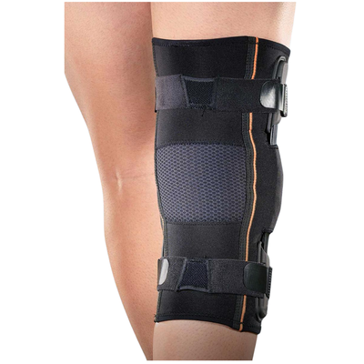 Orteza stawu kolanowego - otwarta, z policentrycznymi szynami i stabilizacją rzepki - Orthoservice (GenuFIT 15A)