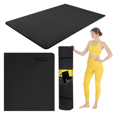 Mata do ćwiczeń Gigant - antypoślizgowa mata TPE do jogi, piletesu i stretchingu - duży rozmiar, wodoodporne właściwości (Giant Yoga Mat)