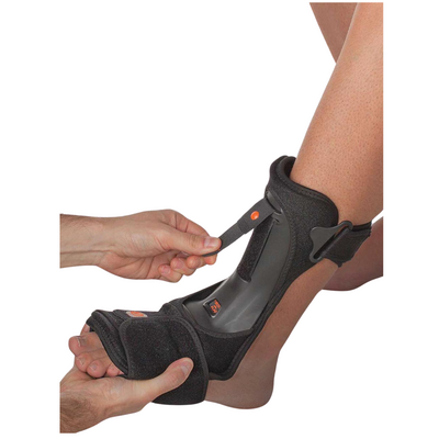 Orteza stawu skokowego do pozycji nocnej - wsparcie stopy i kostki podczas snu - duży zakres regulacji, miękka wyściółka - Orthoservice (Malleonite)