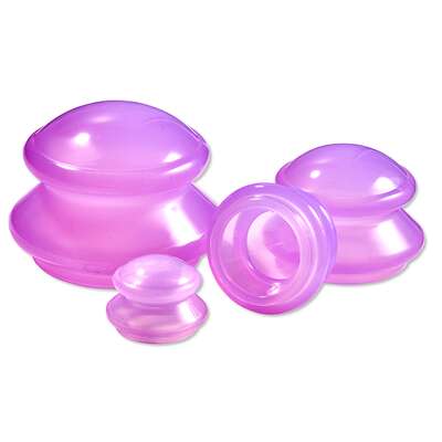 Zestaw silikonowych baniek do masażu - (Cupping Cups Med+)