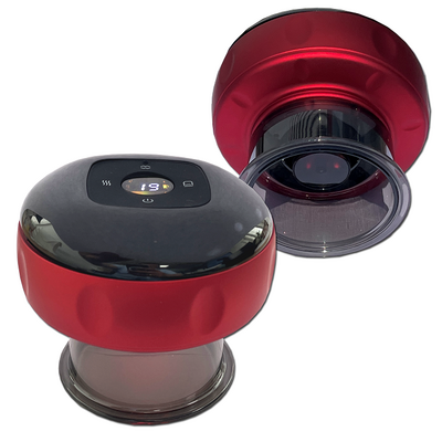 Elektryczna bańka do masażu - inteligentny przyrząd do terapii próżniowej z funkcją podgrzewania - wyświetlacz LCD,  - Intelligent Breathing Cupping Massage Instrument (DA200ER)