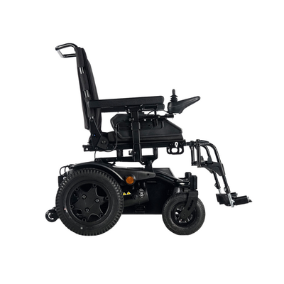 Kompaktowy wózek elektryczny - oparcie z regulacją kąta, duża stabilność i przyczepność, intuicyjne sterowanie (Quickie Q200 R)