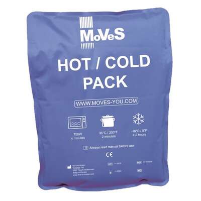 Duży okład ciepło/zimno w powłoce ochronnej - kompres żelowy do termoterapii MoVeS (Hot/Cold Pack Standard XXL)