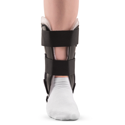 Pneumatyczno-żelowa orteza stabilizujaca staw skokowy - duży zakres regulacji, łatwy system montażu - Qmed Silver Line (QAR03091)