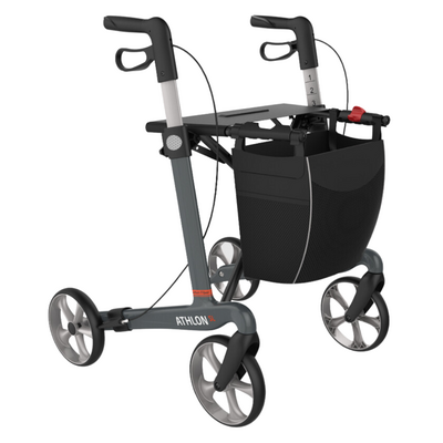 Rolator karbowany z włókna węglowego - podpórka o ultralekkiej konstrukcji - Rehasense (Athlon SL)