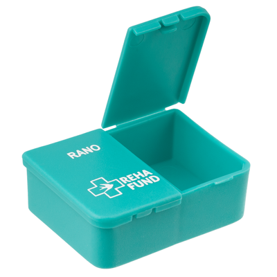 Kasetka jednodniowa na leki na 2 pory dnia - wygodny organizer na leki (RF-350)