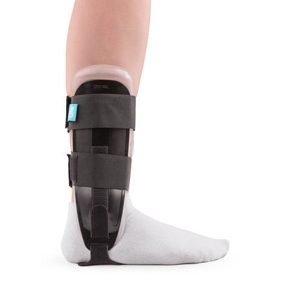 Pneumatyczno-żelowa orteza stabilizujaca staw skokowy - duży zakres regulacji, łatwy system montażu - Qmed Silver Line (QAR03091)
