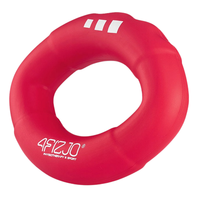 Silikonowy ściskacz do treningu dłoni i ćwiczeń ręki - wzmocnienie mięśni, poprawa chwytu - różne opory (4Fizjo Hand Grip)