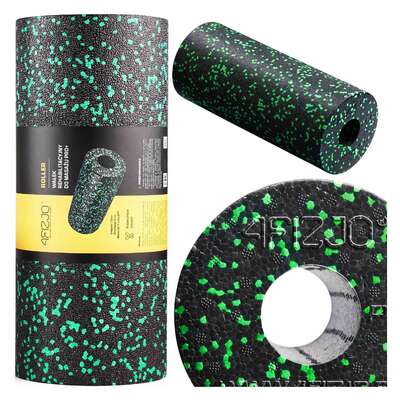 Wałek do masażu o gładkiej powierzchni z pianki o podwyższonej twardości - roller do automasażu i ćwiczeń rehabilitacyjnych (ROLLER PRO+)