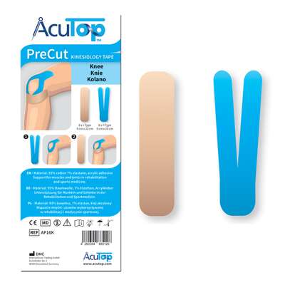 Zestaw gotowych aplikacji na kolano -  (AcuTop Precut Knee)