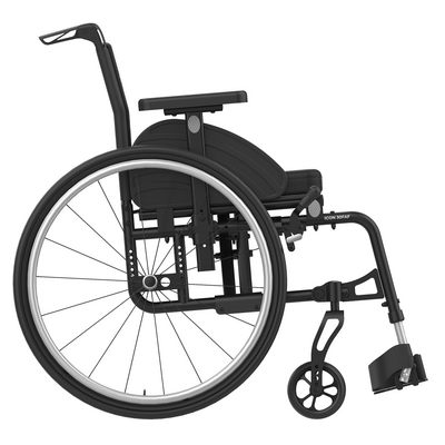 Lekki aluminiowy składany wózek inwalidzki o wysokiej wydajności Rehasense (ICON 30 FAF)