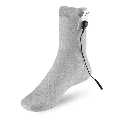 Skarpetka przewodząca do elektrostymulacji stopy - łagodzenie bólu, niwelowanie obrzęku, poprawa krążenia krwi w kończynie dolnej (4Fizjo Conductive Sock)