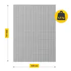 Kołdra obciążeniowa 150x200 cm - koc sensoryczny dla dzieci i dorosłych - 7-warstwowa kołdra antystresowa - hipoalergiczne wypełnienie - 4Fizjo (Weighted Blanket)