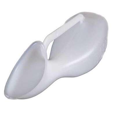 Kaczka damska do użytku domowego i szpitalnego - pojemnik sanitarny dostosowany do anatomii kobiet - wygodny uchwyt, łatwa sterylizacja (RF-891)