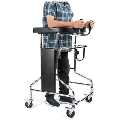 Podpórka czterokołowa z podparciem pod łokcie typ AMBONA (VCBK2A) (1)