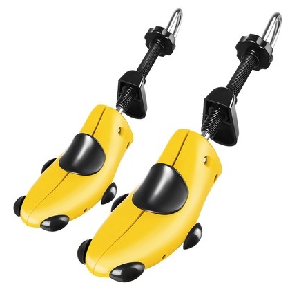 Prawidła do butów z końcówkami na haluksy i odciski - przyrząd do rozciągania obuwia w różnych kierunkach - płynna regulacja, ergonomiczny kształt (16