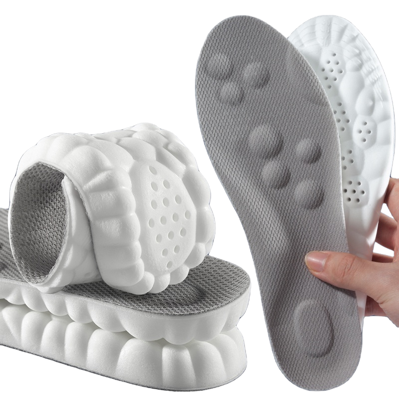 Wkładki Ortopedyczne 4D Cloud PF139 – Amortyzujące z Masażem Akupresurowym