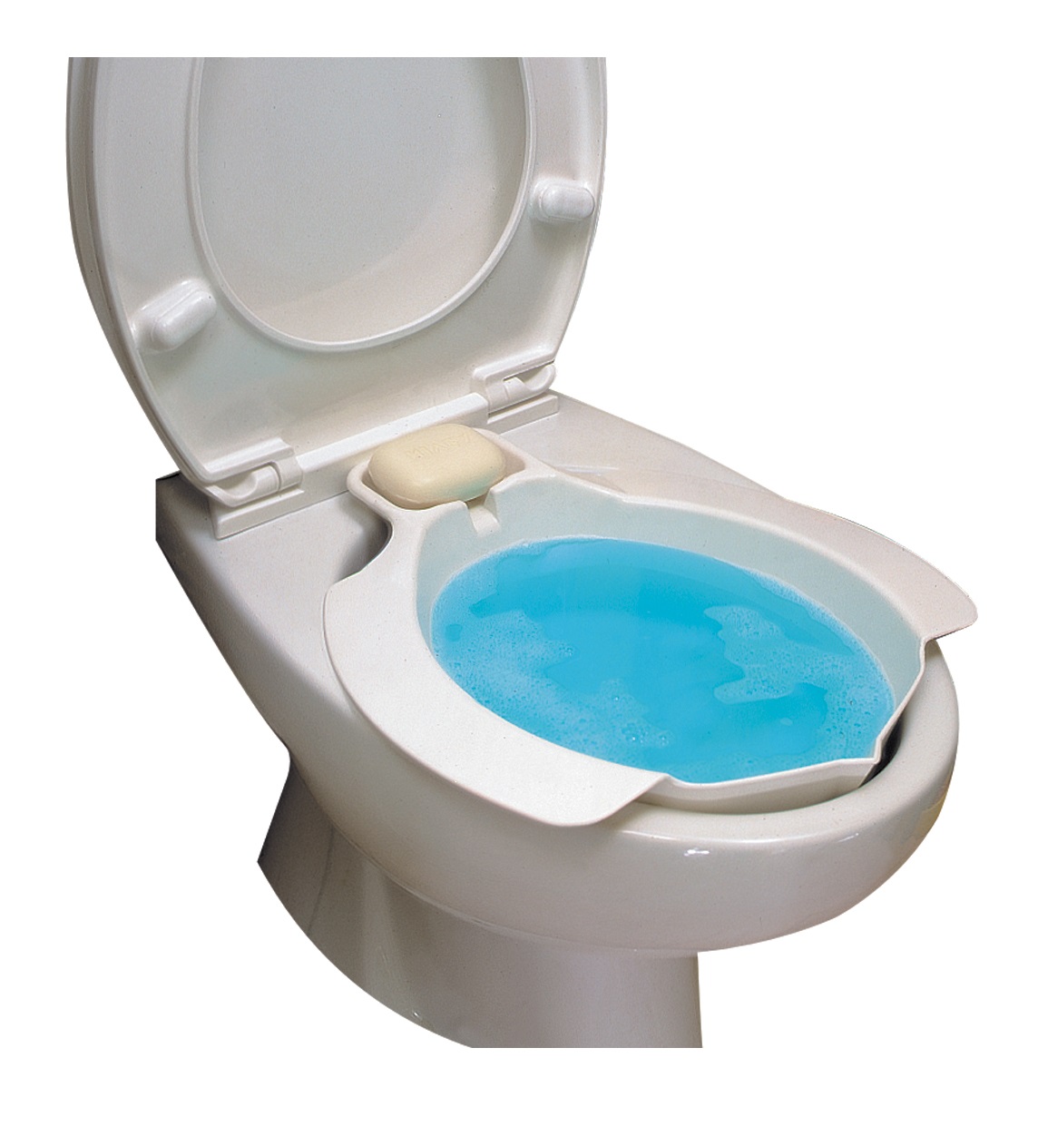 Bidet na muszlę sedesową uniwersalny - nakładka na sedes - łatwe mocowanie (580500)