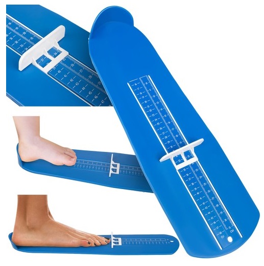 Miarka do stóp Malatec - szybki i precyzyjny pomiar długości stopy - pomoc w doborze obuwia i wkładek ortopedycznych (16712)