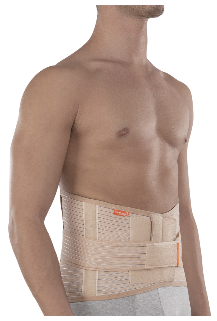 スレッディベア Elastyczny gorset lędźwiowo-krzyżowy z dociągami - prążkowana