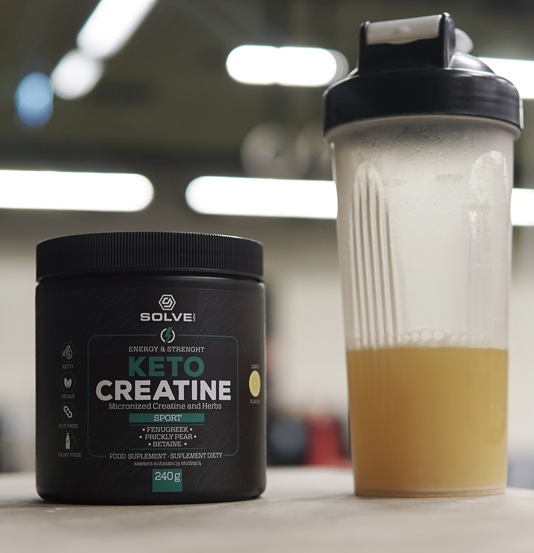 Kreatyna + naturalne ekstrakty roślinne preparat dla aktywnych i osób