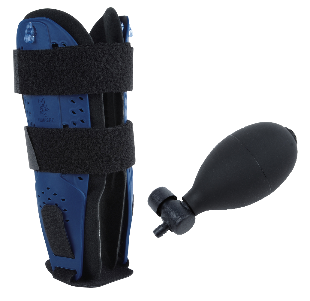 Pneumatyczna orteza stawu skokowego z regulacją kompresji - dobra ...