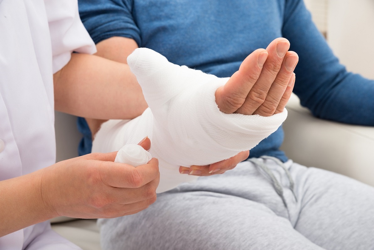 Ochraniacz na gips, opatrunek lub ranę - wodoodporna osłona na rękę ...