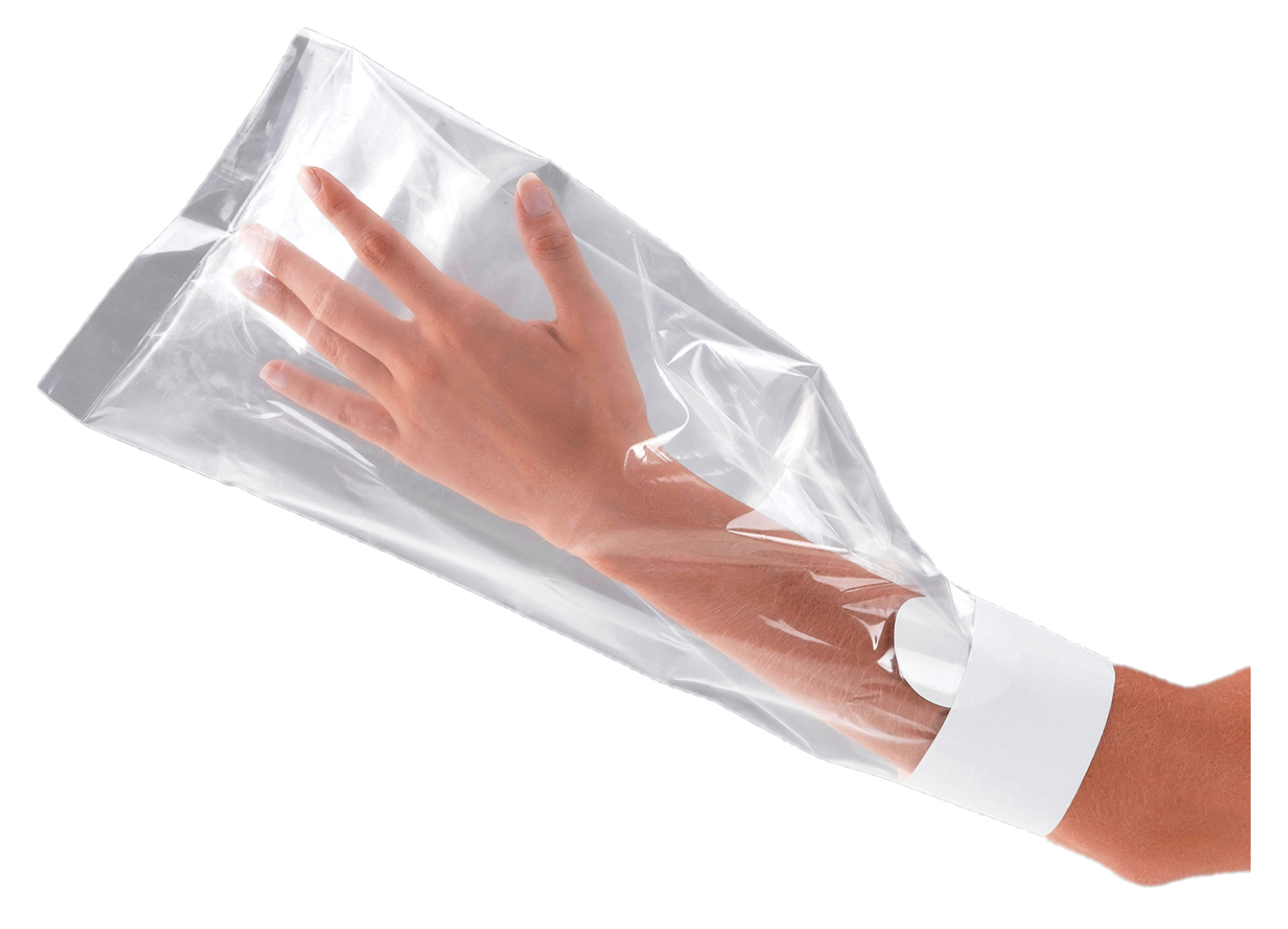 Ochraniacz na gips, opatrunek lub ranę - wodoodporna osłona na rękę ...